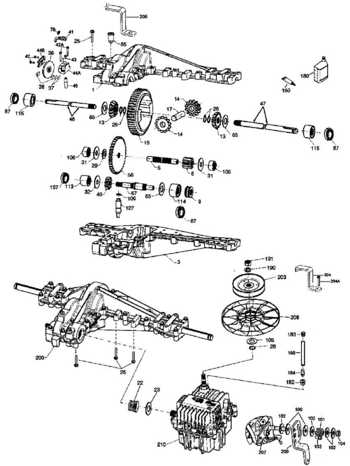 Craftsman 917.275685 - MOWER DECK - 1