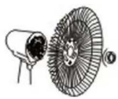 Imarflex IF-988 - DESK FAN - 3