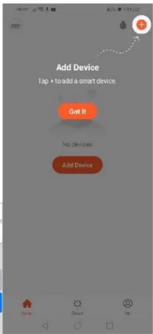 Add Device Tap + to add a smart device. Got It No devices Add Device