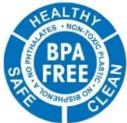 HEALTHY BPA FREE NO BIPHENOL A NON-TOXIC PLASTIC NO BIPHENOL A SALP CLEAN