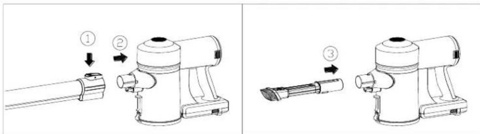 Imarflex IV-456R - USED AS HANDHELD VACUUM CLEANER - 1