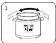 Imarflex IPC-600D - How to clean the Inner Pot - 6