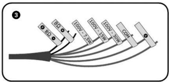 Artsound KURV - CONNECTING 100V - 3