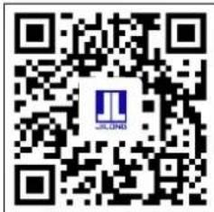 QR code with embedded logo and text 'JILONG' in the center