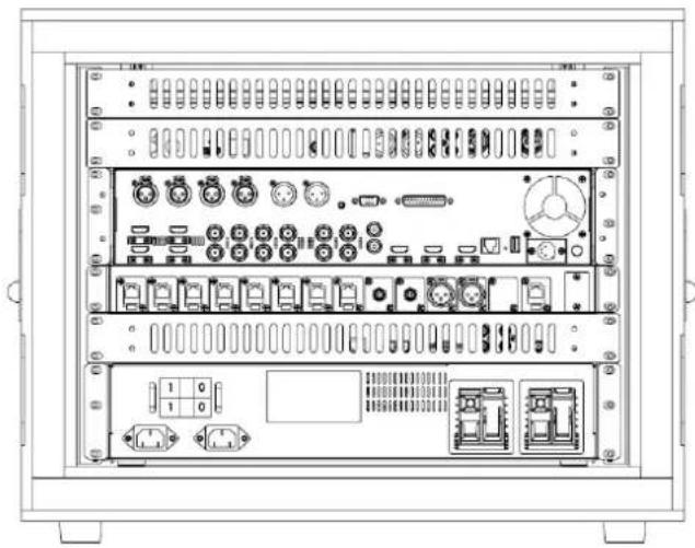 DataVideo MS-4000 - Rear Panel - 2