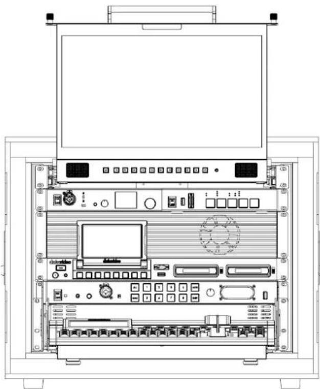 DataVideo MS-4000 - Rear Panel - 1
