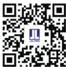 QR code with embedded logo and text 'JLCHENG' in the center