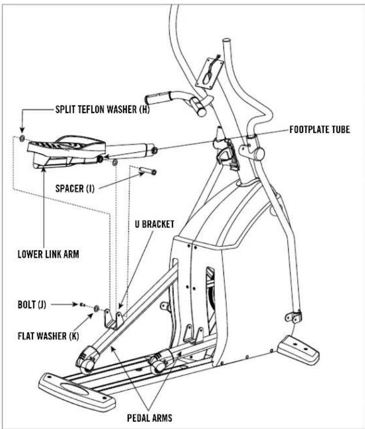 Horizon Fitness LS635E - ASSEMBLY STEP 4 - 1