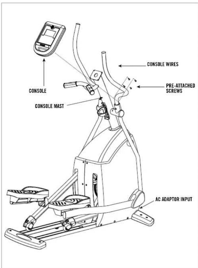 Horizon Fitness LS635E - ASSEMBLY STEP 7 - 1
