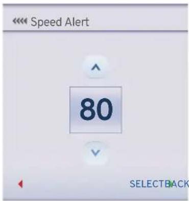 << Speed Alert 80 SELECTBACK