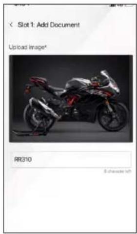 < Slot 1: Add Document Upload Image* RR310 8 shares left