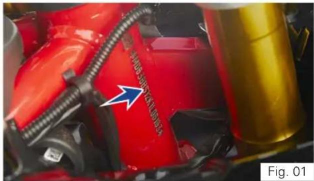 TVS Apache RR 310 BTO - VEHICLE IDENTIFICATION NUMBER - 1