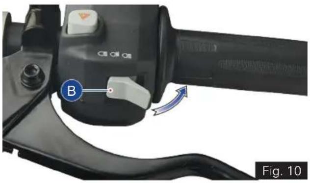 TVS Apache RR 310 BTO - B) Pass-by switch (ref. Fig. 10) - 2