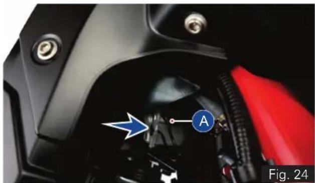 TVS Apache RR 310 BTO - Cooling System (Radiator) (ref. Fig. 23) - 2