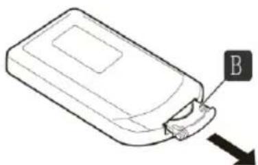 Ausclimate Smart Medium 2000W - Replacing the remote control batteries - 2