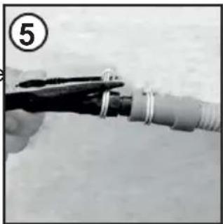 BAUMATIC BMEDH9W - Fit the Hose as Follows: - 5