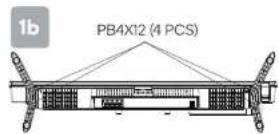 Kogan KALED24DH65NA - Stand assembly - 2
