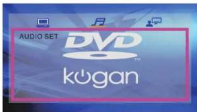 AUDIO SET DVD kogan