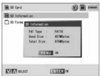 Elmo SUV-Cam PRO - Format SD card - 2