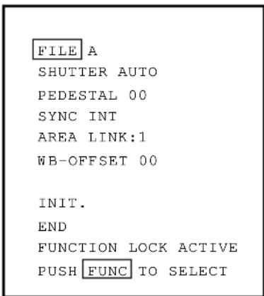 Elmo CC431E - FUNC (Function Lock) - 1