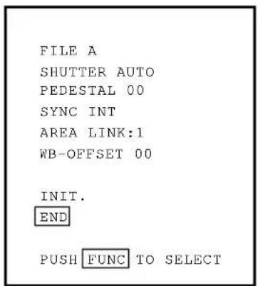 Elmo CC431E - END (End of Screen Display) - 1