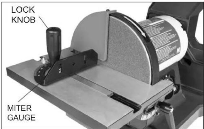 LOCK KNOB MITER GAUGE
