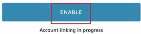 ENABLE Account linking in progress