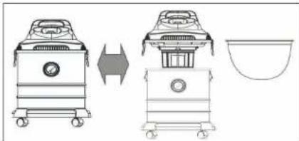 Khind VC3699S - Dust Container Cleaning - 1