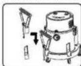Khind VC3668 - Operation of accessories - 1