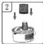 Khind VC3668 - Operation of carpet washer cleaning - 2