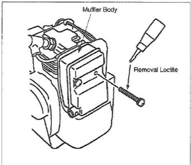 Muffler Body Removal Loctite