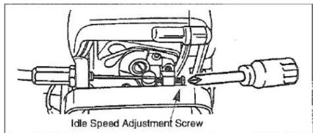 Idle Speed Adjustment Screw