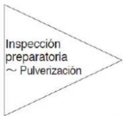 Inspección preparatoria ~ Pulvenización
