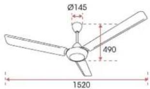 Ø145 490 1520