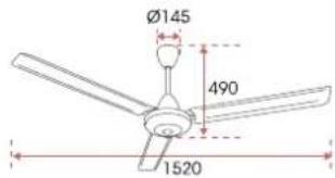 Ø145 490 1520