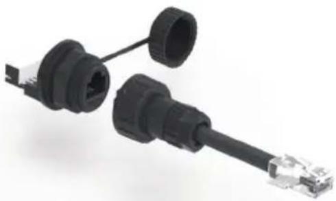 V-TAC VE51100W - • How to use the communication cable connectors - 1