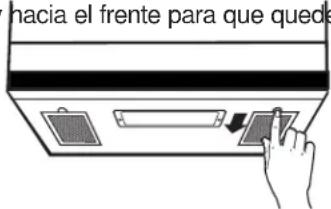nacia el frente para que queda