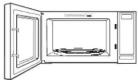Café CVM721M2NS5 - Walls, Floor, Inside Window, Metal and Plastic Parts on the Door - 1