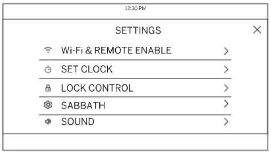 Café CTD90FP3ND1 - Settings (Configuraciones) - 1