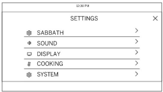 Café CTD90FP3ND1 - Settings (Configuraciones) - 2