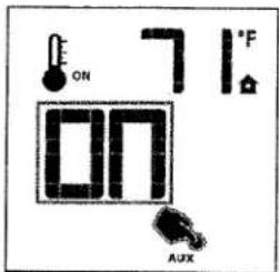 ON 1°F AUX