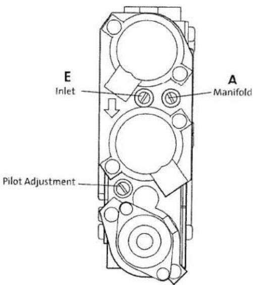 E Inlet A Manifold Pilot Adjustment