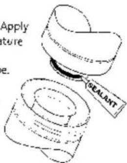 Apply ture e. SEALANT