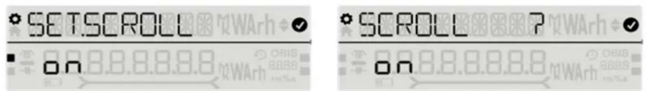 SET.Scroll ON SCROLL