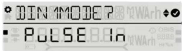 DIN 1MODEP PULSE IN