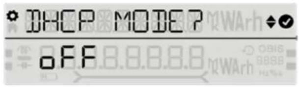 DHCP MODEP OFF 8.8.8.8 WArh