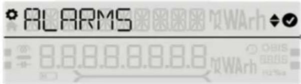 ALARMS 8.8.8.8.8.8.8 WArh OBIS OBIS WArh H2%