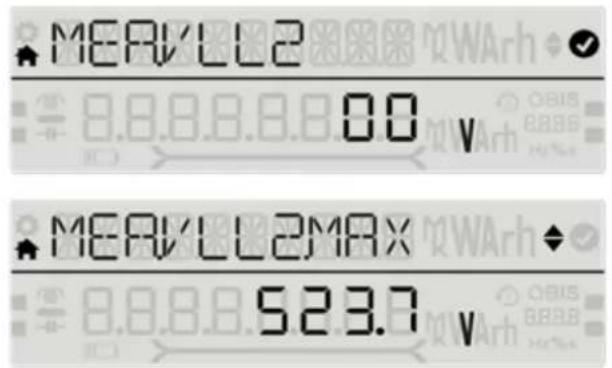 MEAVLL2 0.0 V MEAVLL2MAX 523.7 V