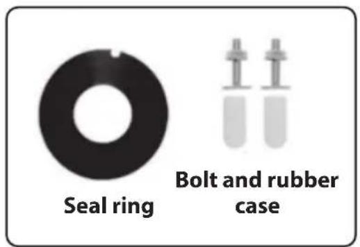 Seal ring Bolt and rubber case