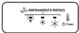 Acros AT1130F - Como ajustar la temperatura del compartimiento del refrigerador: - 2
